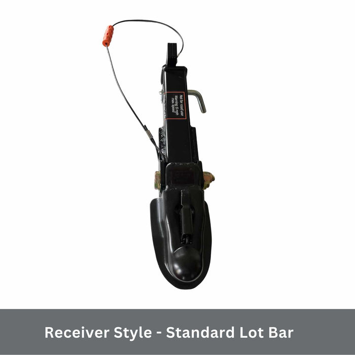 Receiver Style - Standard Lot Bar Top View