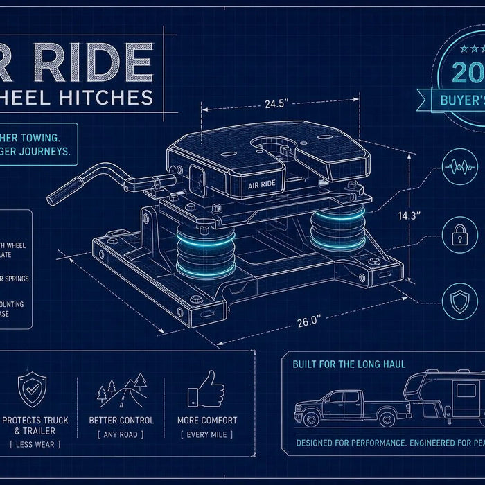 Best air ride 5th wheel hitches: 2026 buyer's guide