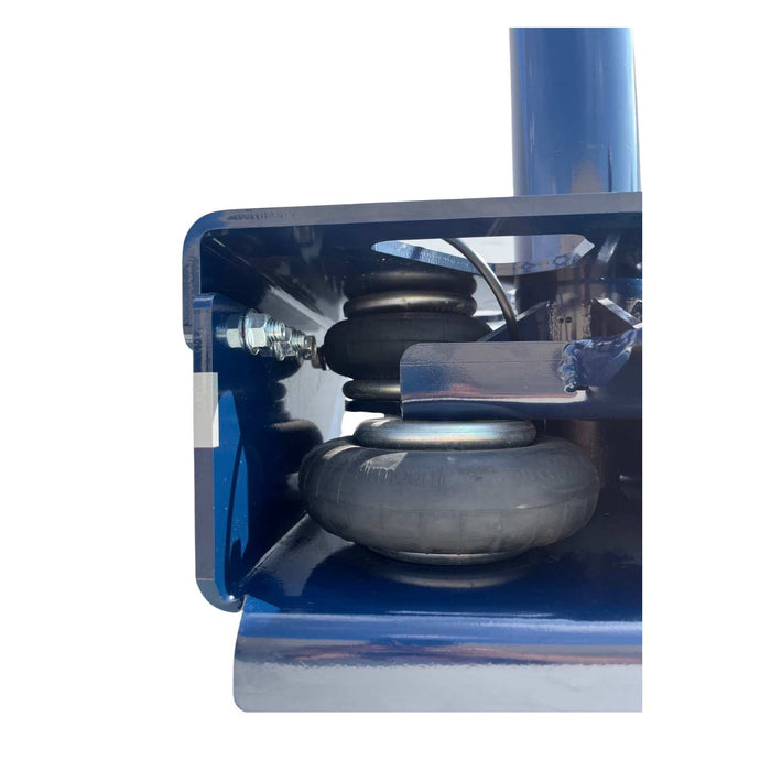 Close-up of a air bag for gooseneck air bag hitch