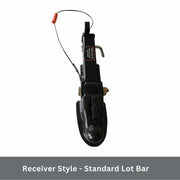 Receiver Style - Standard Lot Bar Top View