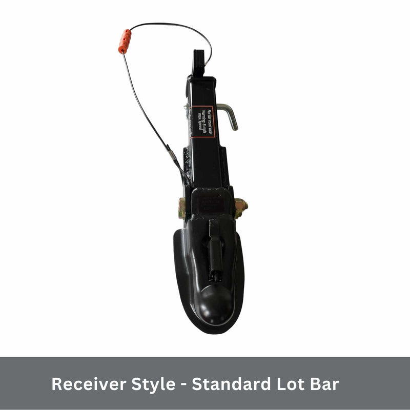 Receiver Style - Standard Lot Bar Top View