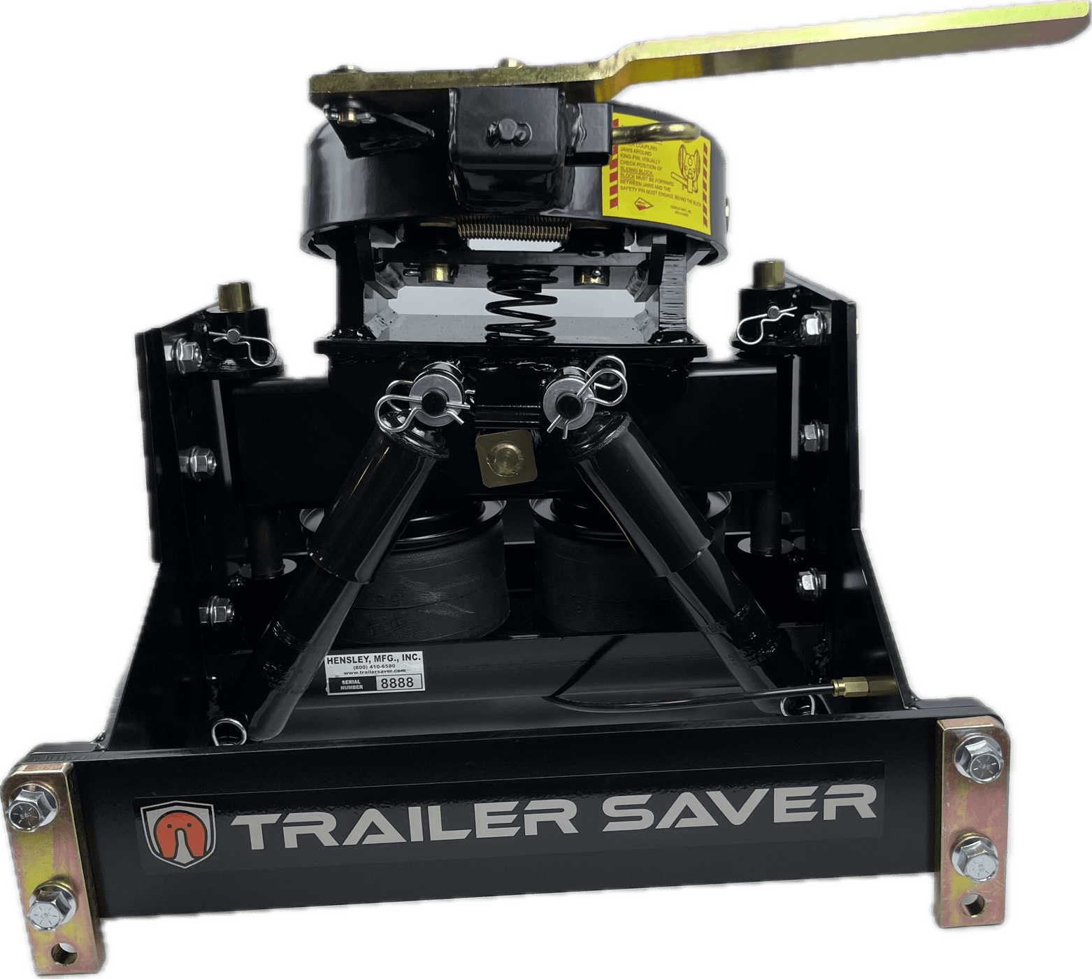TrailerSaver BD3 AirRide 5thWheel Hitch For Rails — Hensley