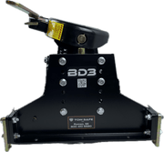 TrailerSaver BD3 Air-Ride 5th-Wheel Hitch For Rails - Heavy Duty 4-way pivoting hitch head with safety lock