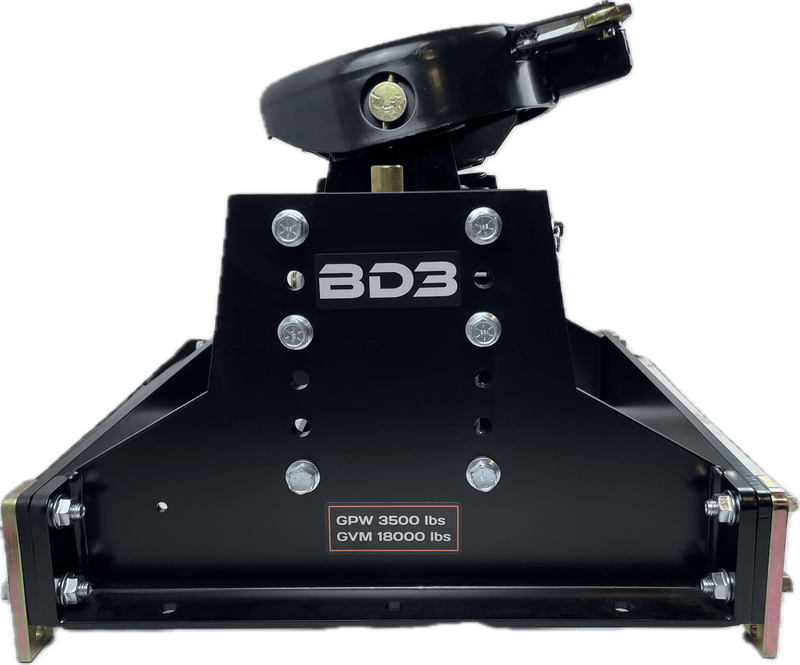 TrailerSaver BD3 Air-Ride 5th-Wheel Hitch For Rails - 18,000 lb. Gross Trailer Weight - 3,500 lb. Pin Weight