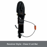 Receiver Style - Class V Lot Bar Top View