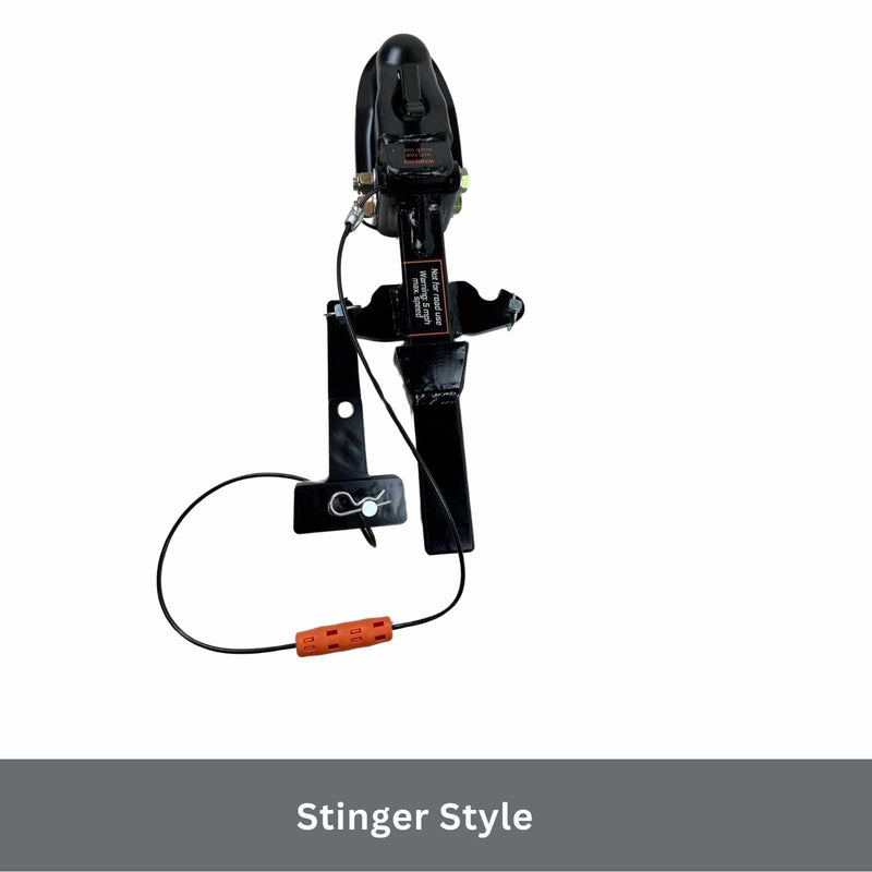 Stinger style Hensley Arrow Lot Bar. Allows you to easily move your trailer at dealership or storage facility.