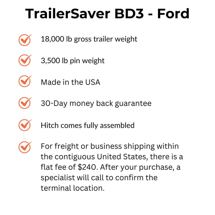 TrailerSaver BD3F Details. 