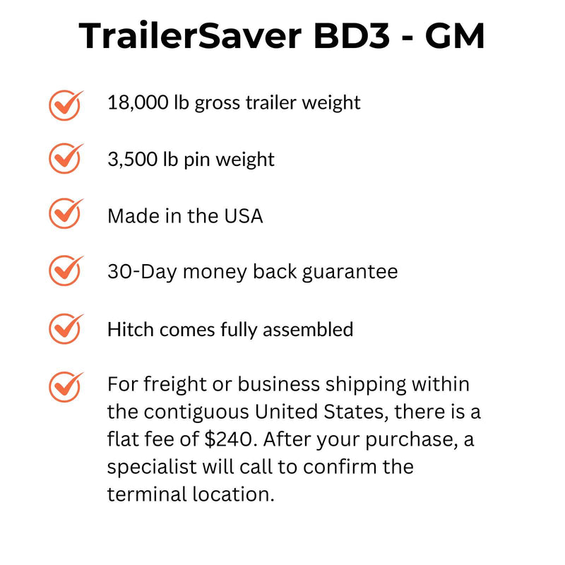 TrailerSaver BD3 - GM Details