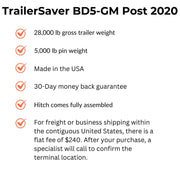 TrailerSaver BD5-G20 Details