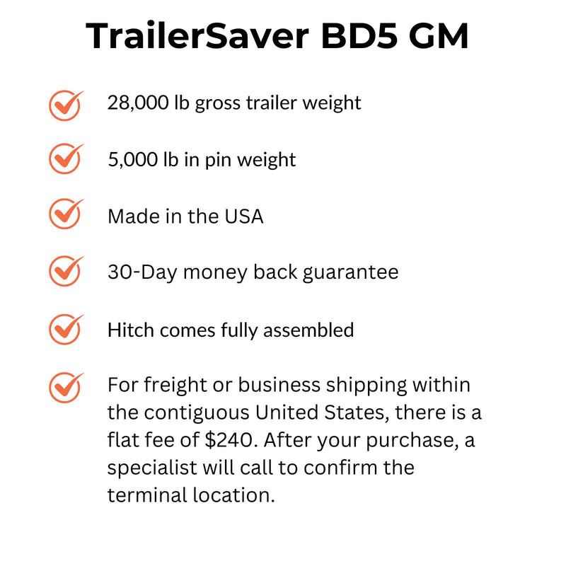 TrailerSaver BD5-G Details