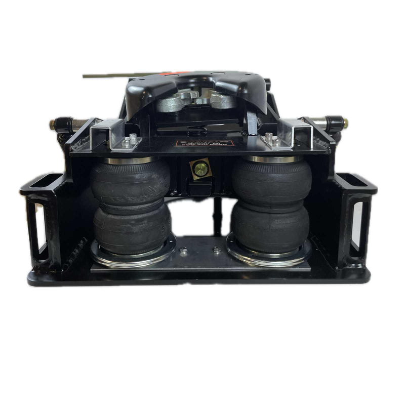 TrailerSaver TSLB Air-Ride 5th-Wheel Hitch - Holland-Binkley style hitch head pivots about a point level with the head itself.