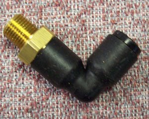 Male Elbow 1/4 PTC to 1/8npt